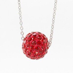 Touchstone Crystal by Swarovski Birthstone Necklace | July | NIB | Indian Siam